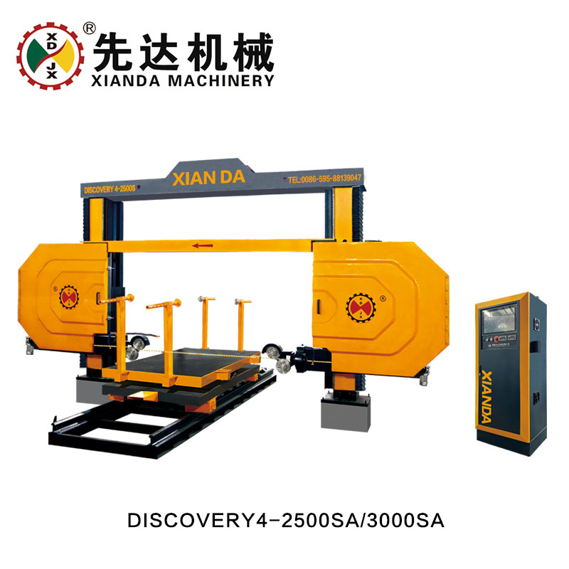 Fujian Xianda lanserar Discovery 4 CNC diamanttrådsågmaskin för stenprofilering med hög precision